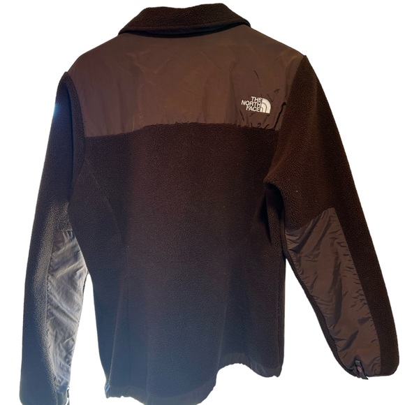 The North Face Denali Women's Zip Up Fleece Sweater Jacket Size medium Brown-GUC - Picture 2 of 5